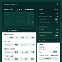 Spins of Glory - Virtual Sports Betting - 24/7 Action